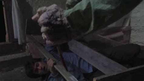 The Evil Dead 1981 Cheryl Gets Locked Up Youtube