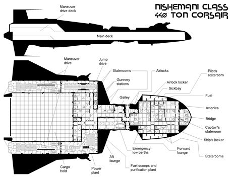 Traveller Rpg Starship Deck Plans Jawerchris
