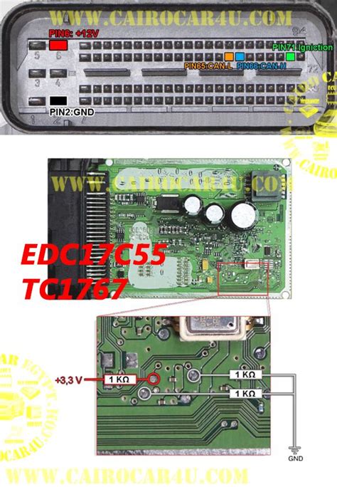 Edc17c55 Bsl Pinout Car Ecu Engine Control Unit Electrical Circuit