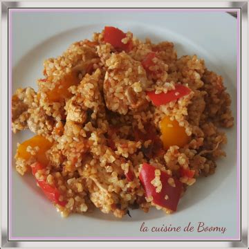 Poulet Et Boulgour Aux L Gumes Ww Recette Boulgour Recette Poulet