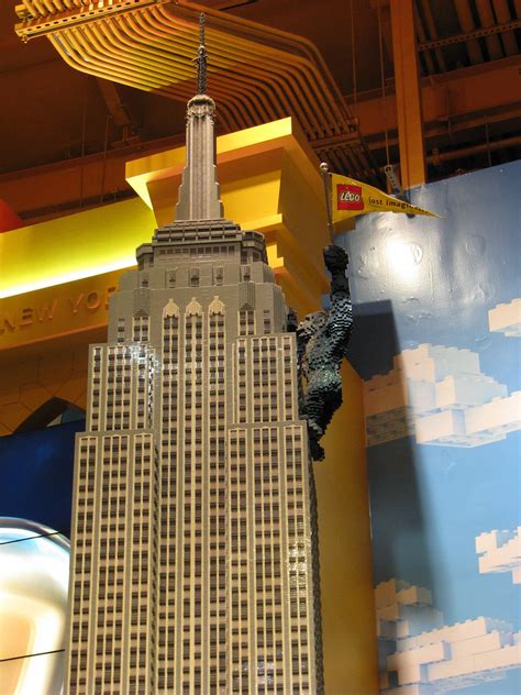 King Kong And The Empire State Building In Legos In Toysr Flickr