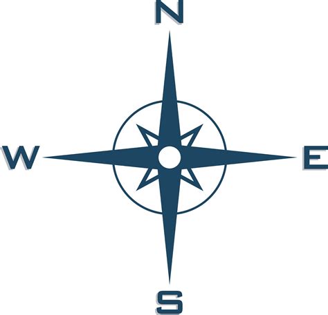 compass | Simple compass, Compass symbol, Compass