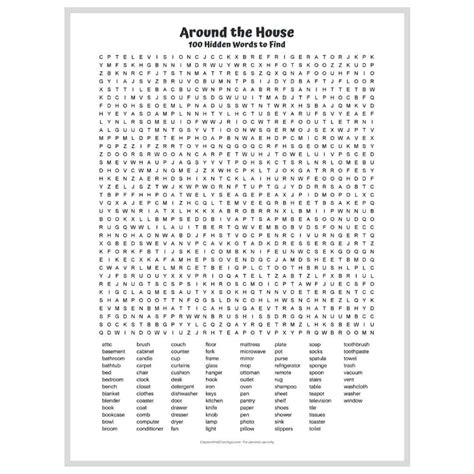 Free Printable Hard Word Search Puzzles PRINTABLE TEMPLATES