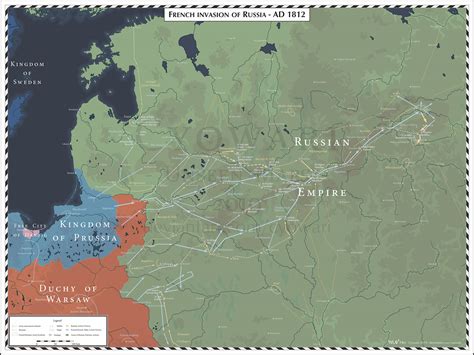 Napoleonic Europe 1812 Invasion Of Russia By Cyowari On Deviantart