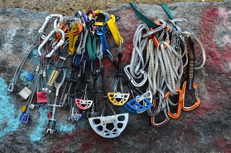 Gear Checklist Trad Climbing Equipment Traditional Climbing Gear