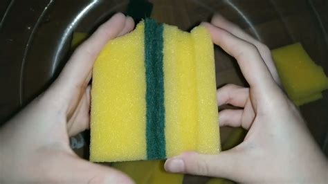 Sponge Asmr Bulk Ripping Dry Sponge Ripping Youtube