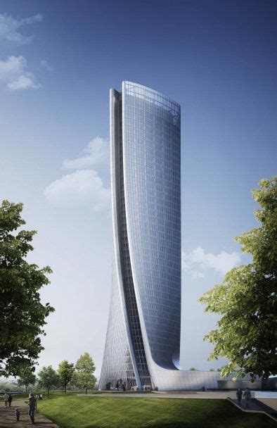 Citylife Milano Office Tower Architecture Zaha Hadid