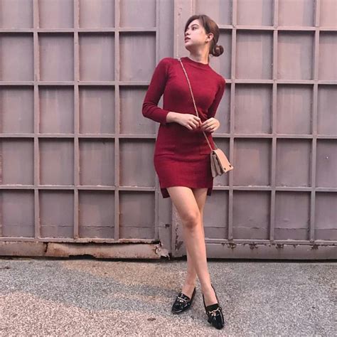Sue Ramirez Filipina Actress Star Awards High Neck Dress Long