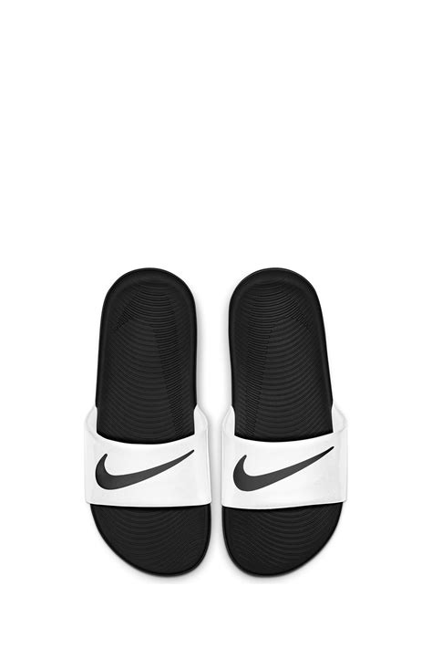 Buy Nike Whiteblack Kawa Junioryouth Sliders From The Next Uk Online Shop