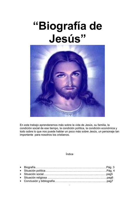 Extraer Acorazado Caprichoso Biografia Sobre La Vida De Jesus