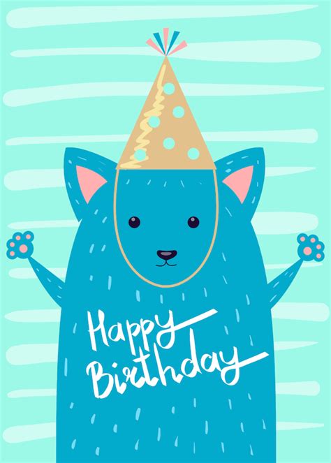 Save even more money by printing your envelopes for your cards and adding a free customized address label. 92 Free Printable Birthday Cards For Him, Her, Kids and ...