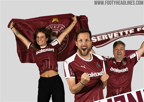 Football(soccer) logo servette fc with kit. Servette FC 19-20 Home & Away Kits Released - Footy Headlines
