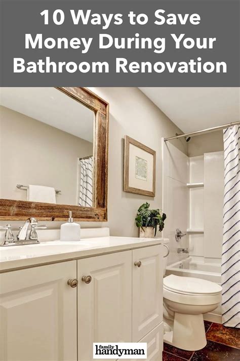 The Bathroom Is Clean And Ready To Be Used As A Home Renovation Project