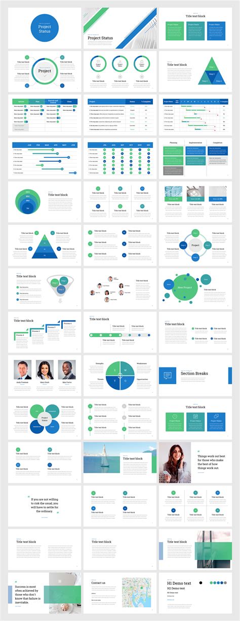 Powerpoint Project Status Template