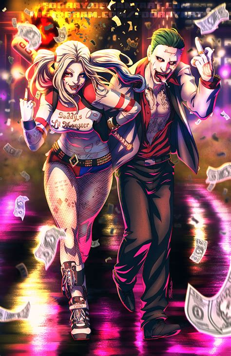 Harley Quinn And The Joker Mad Love By Fooray Dc Marvel Image Etc