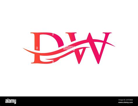 Letter Dw Logo High Resolution Stock Photography And Images Alamy