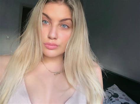 Claire Køgan on instagram blonde blue eyes beach blond pretty hair no makeup