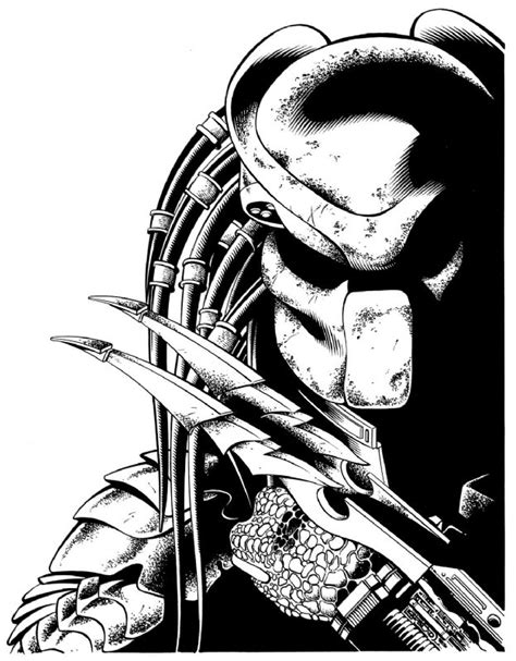 Alien Vs Predator Drawing At Getdrawings Free Download