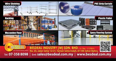 Is a company based in malaysia, with its head office in petaling jaya. Besdeal Industry (M) Sdn Bhd - Specializing in industrial ...