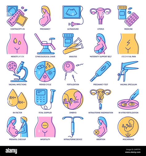 Gynecology Problem Stock Vector Images Alamy