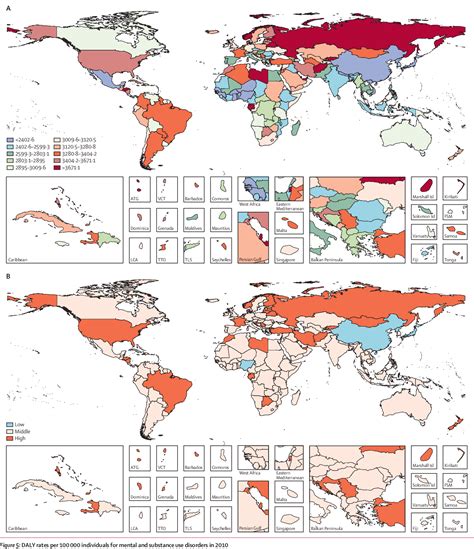 Figure 5 From Global Burden Of Disease Attributable To Mental And