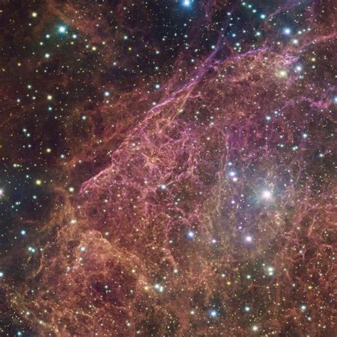 Capturing The Intricacies Of The Vela Supernova Remnant 800 Light Years