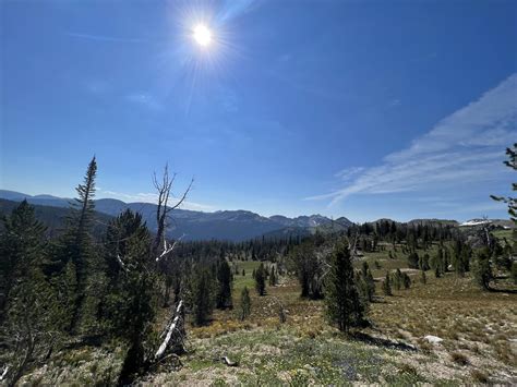 Turquoise Lake Gros Ventre Wilderness Wy Rwildernessbackpacking