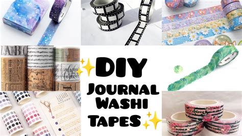 7 Journal Washi Tape Making At Home How To Make Washi Tapes At Home