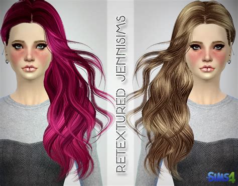 Downloads Sims 4 Newsea Hello Hair And Skysims Hair 252 Retextured