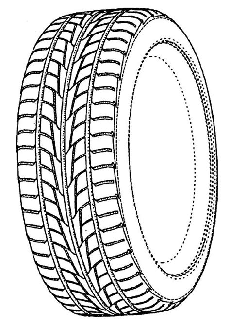 Download How To Draw Car Tire Coloring Pages : Best Place to Color ...