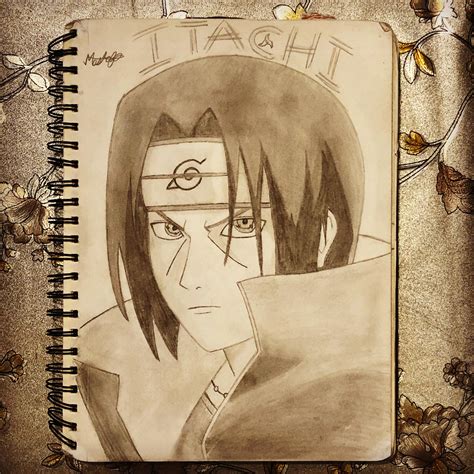 Itachi Uchiha Of The Hidden Leaf 🍃 My Itachi Pencil Sketch Naruto