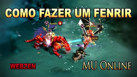 Online since 2005, peace mu online seeks to give the best to lovers of this fabulous whichever destination you choose, in peace mu we will always be accompanying you and giving you the support. Mu Online - Como fazer um Fenrir - Pesterenan - YouTube