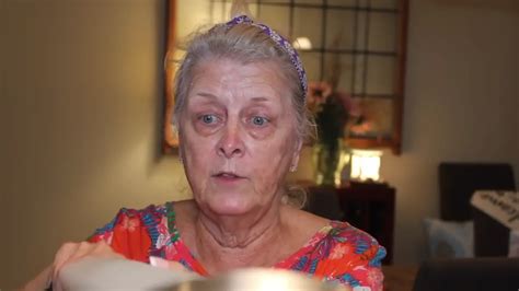 77 year old demonstrates mature makeup routine that makes her look like she has a facelift