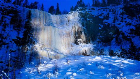 Frozen Waterfall Bing Wallpaper Download