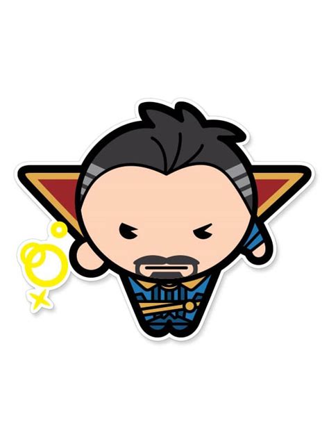 Doctor Strange Chibi Official Marvel Sticker Redwolf