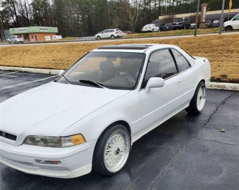 1992 Acura Legend Coupe White Fwd Manual Ls For Sale