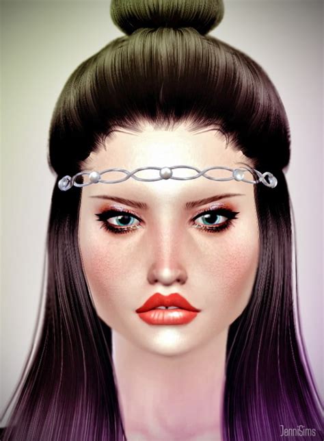 Jenni Sims Sets Of Accessory Tiaras Headband Sims 4 Downloads