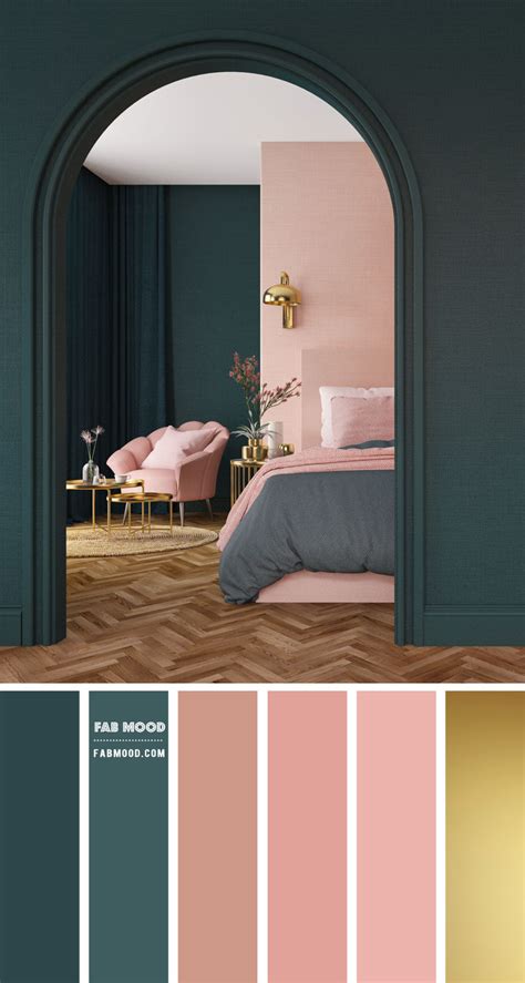 Green And Blush Pink Colour Scheme For Bedroom Best Colour Combos