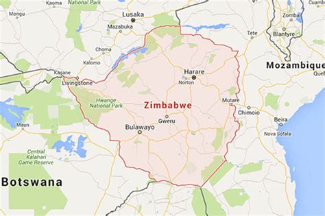 20200619 Zimbabwe Map 