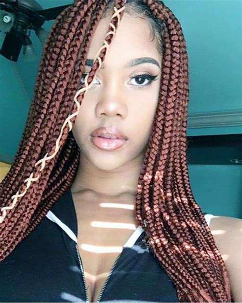 Pictures Master Collection Of 52 Burgundy Box Braids Curly Craze