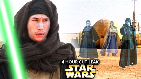 the rise of skywalker 4 hour cut leak is phenomenal star wars explained youtube