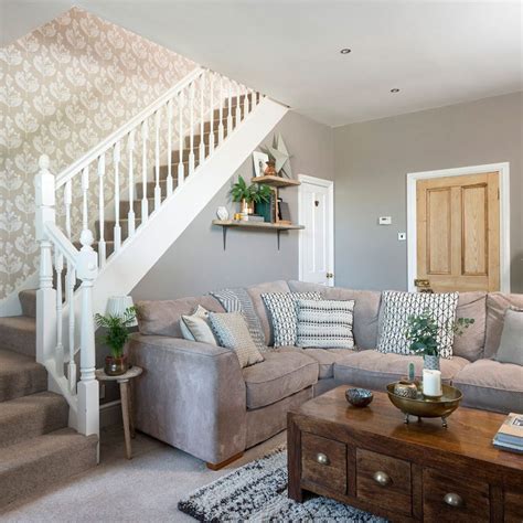 Have A Look Around This Calm And Cosy Terraced Home In Durham Stairs