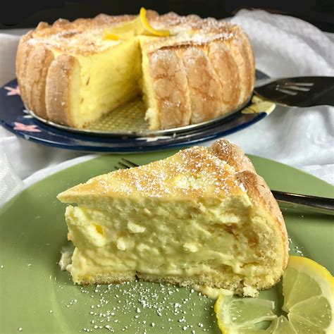 The eggs in this recipe are separated, then both the yolks and the whites of the eggs are whipped up with sugar. Ladyfinger Lemon Torte Recipe #SundaySupper - Positively Stacey
