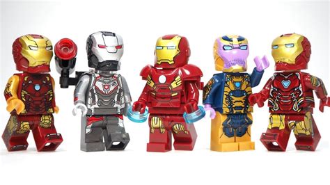 Iron Man Lego Avengers Marvel Minifig Endgame Building