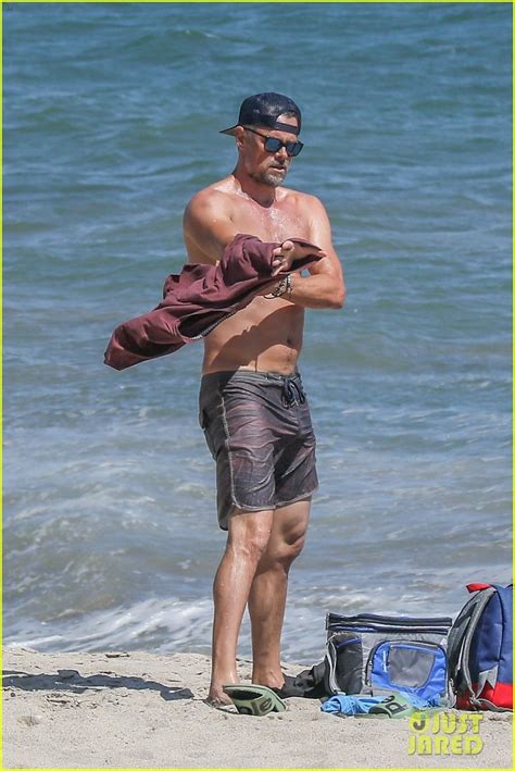 Josh Duhamel Goes Shirtless For Day At The Beach In Malibu Photo