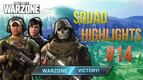 Call Of Duty Warzone Squad Highlights 14 Youtube