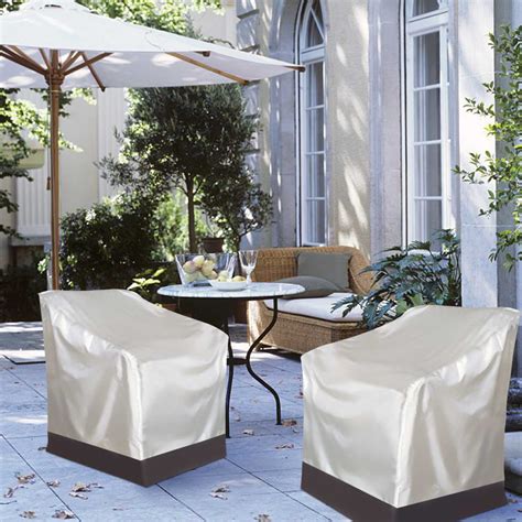 Shop with confidence on ebay! Large Polyester Waterproof Patio Chair Cover High Back ...