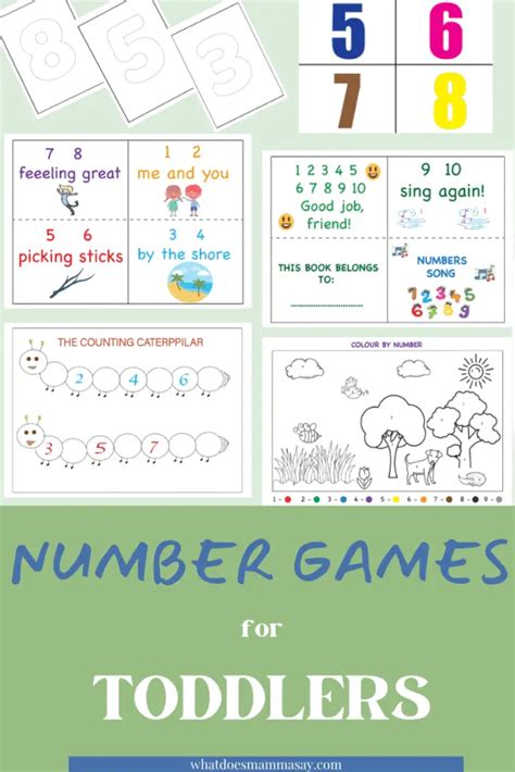 Numbers For Toddlers 25 Fun Games