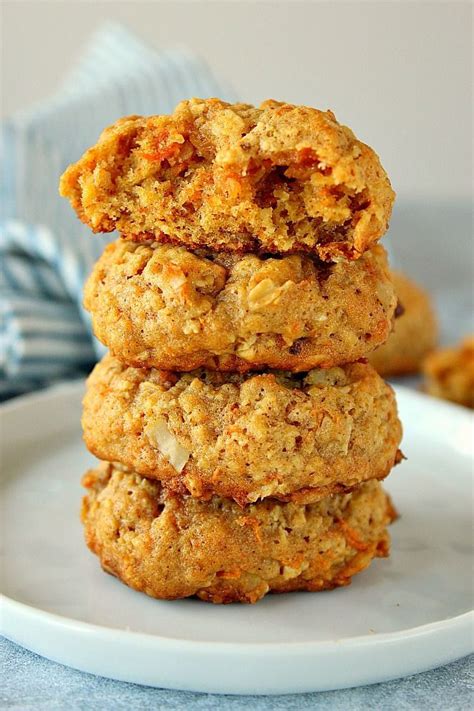 These Oatmeal Carrot Cookies Are Soft Delicious And Taste Like Carrot