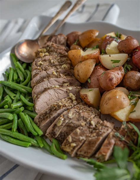 Drain and press through a ricer. Slow Cooker Pork Tenderloin and Potatoes | Recipe (With ...